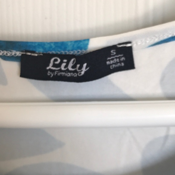 Lily teal and white dress - Picture 3 of 7